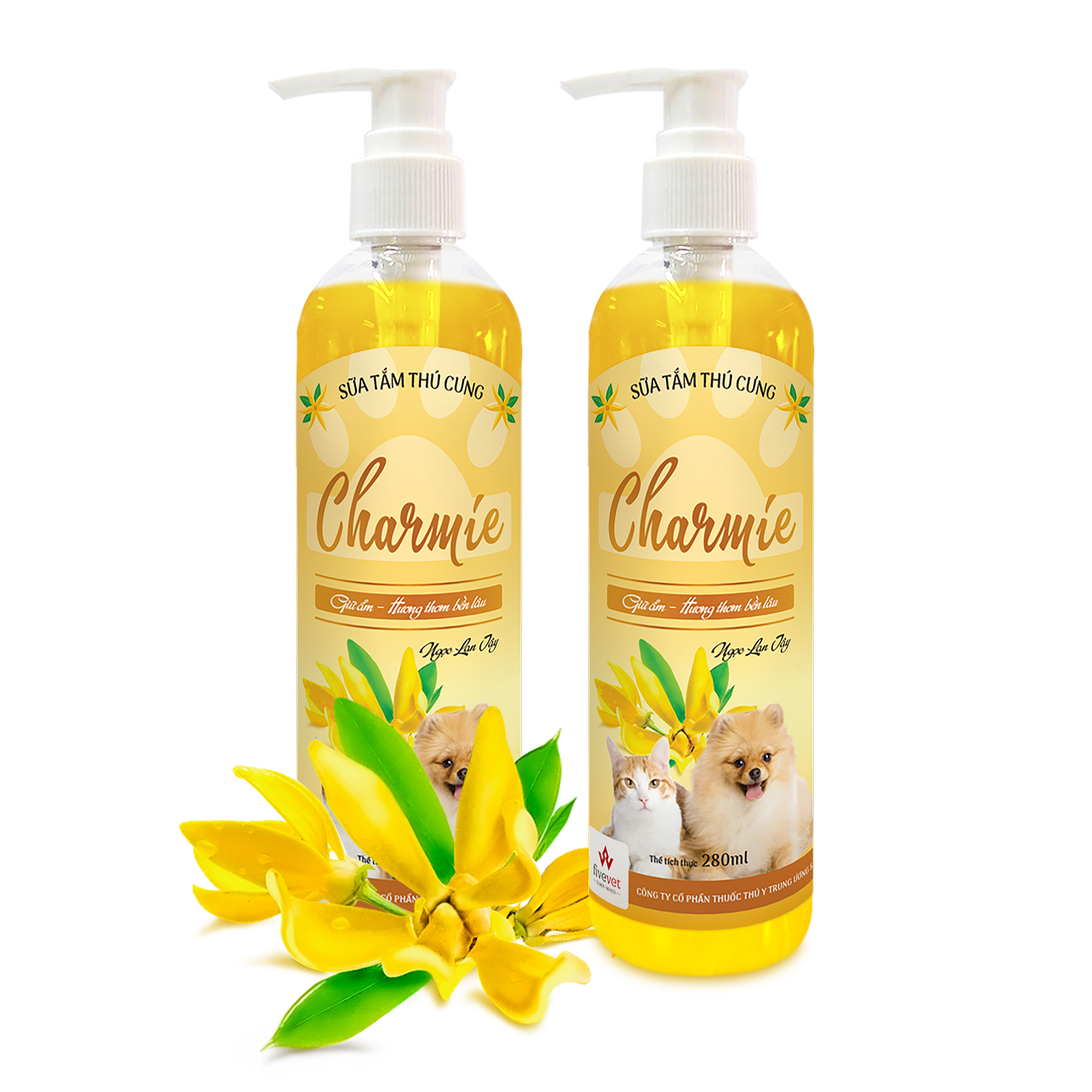 Sữa Tắm Thú cưng Charmie Ngọc Lan Tây